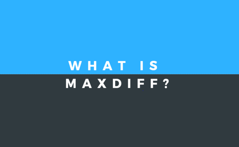 What is MaxDiff?