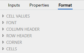 The Displayr Object Inspector