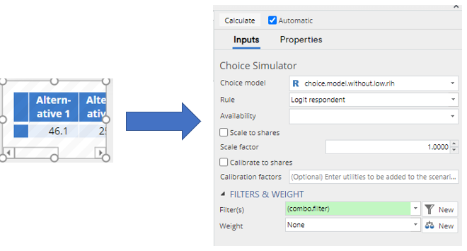 combo box filter