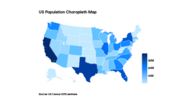 How to make a choropleth map in Displayr