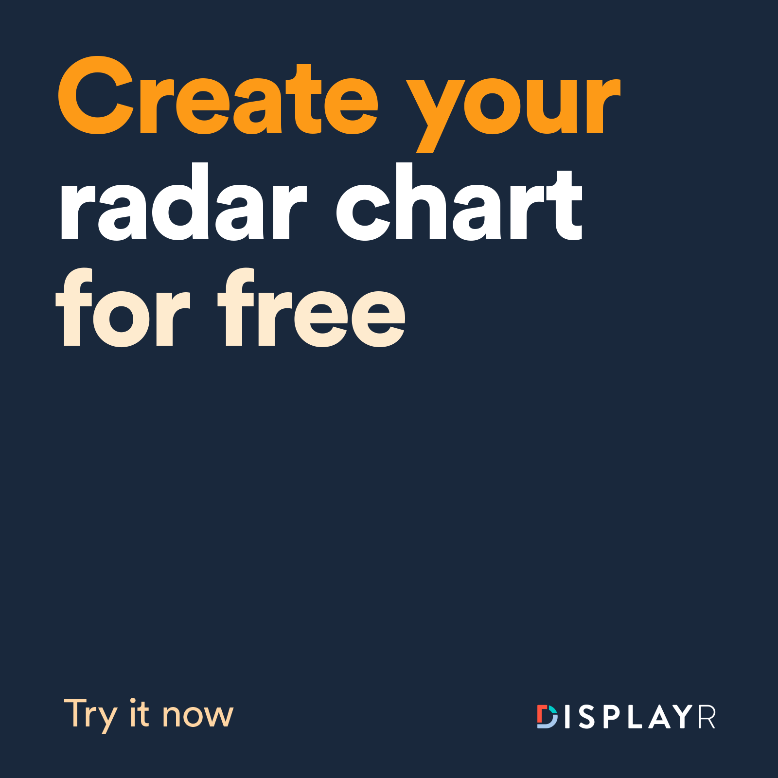 Radar Chart Creator. Make and save a Radar Chart online.