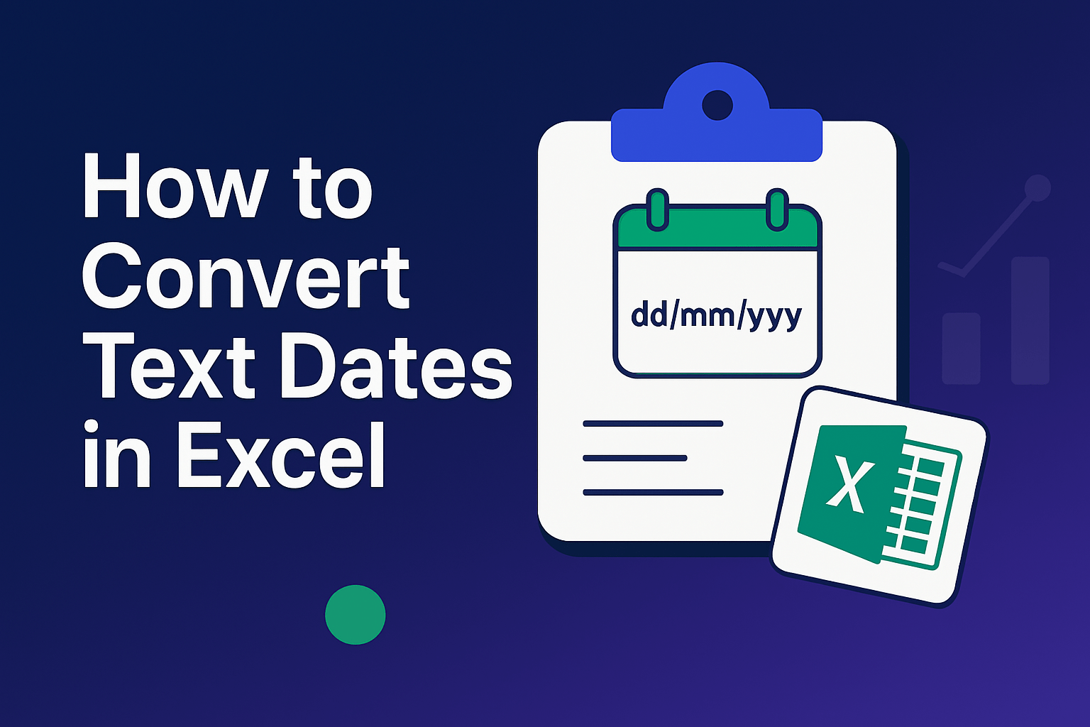 convert text dates excel