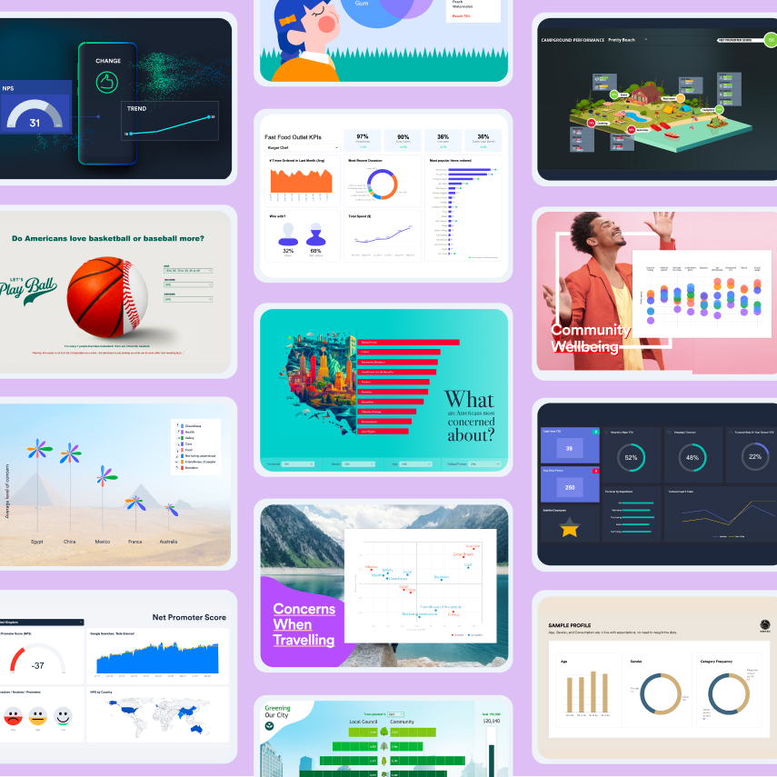Displayr + Toluna - Engaging data stories