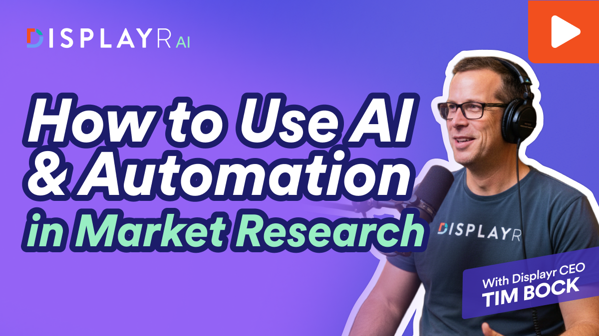 How to Use AI & Automation in Market Research